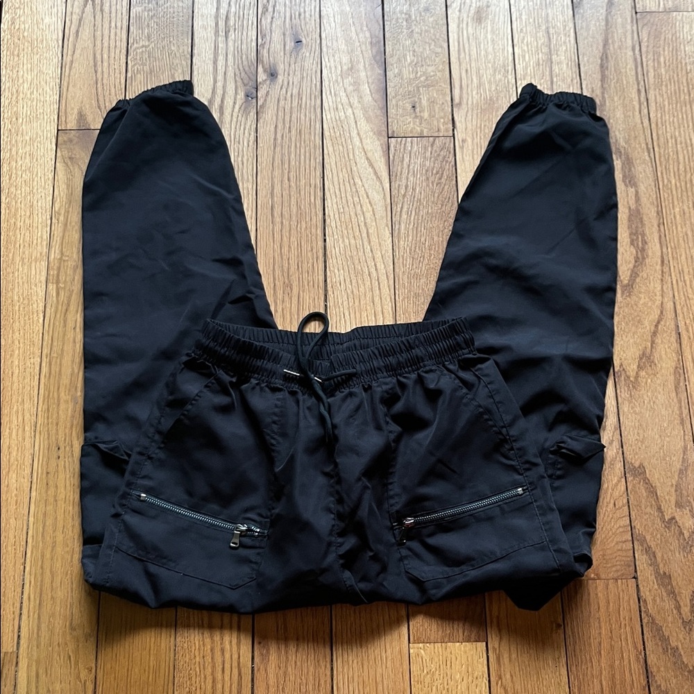 Men's Black Cargo Pants